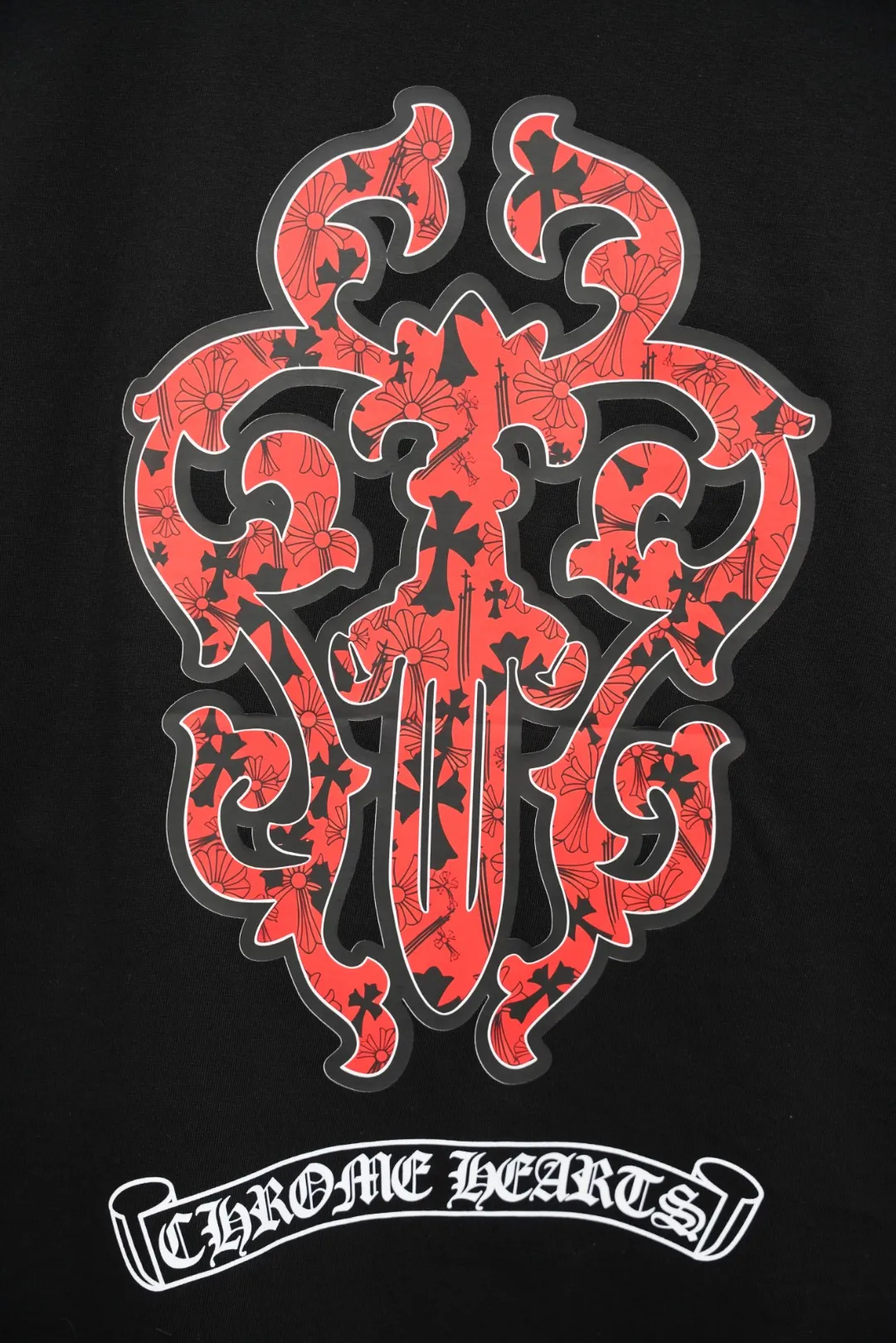 DT 24 60 Chrome Hearts T ， ， Black White S-XL